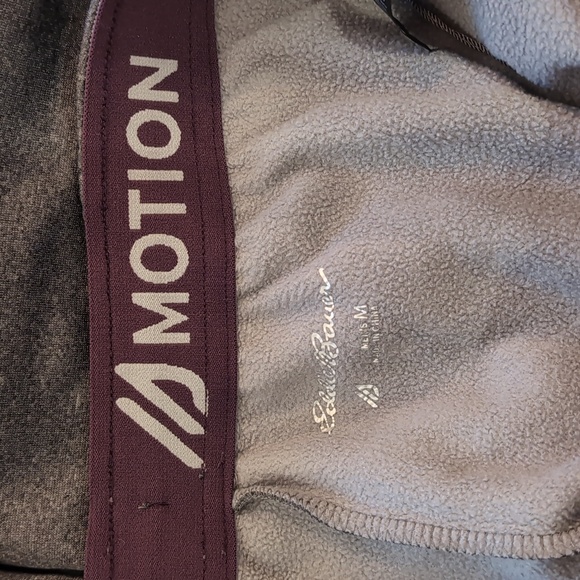 Eddie Bauer Motion Tech Fleece Onix Stretch Jogger Pants size M - Picture 3 of 6